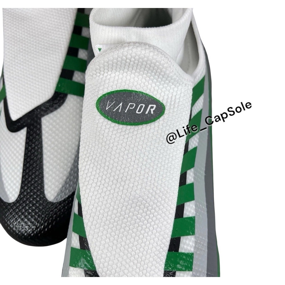 Size 16 Nike Football Cleats Vapor Edge Pro 360 TB Black Pine Green DV0778-005 - Picture 7 of 9